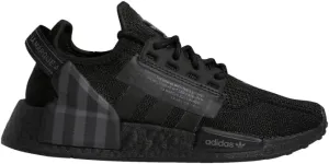adidas Kids Boys NMD R1 V2 Lace Up Sneakers Shoes Casual - Black - Size 4 M