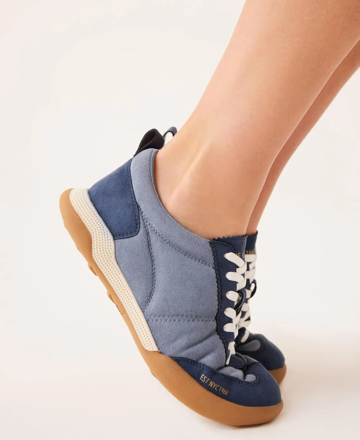 Anne Klein Womens AKWESTSIDE Logo Casual and Fashion Sneakers