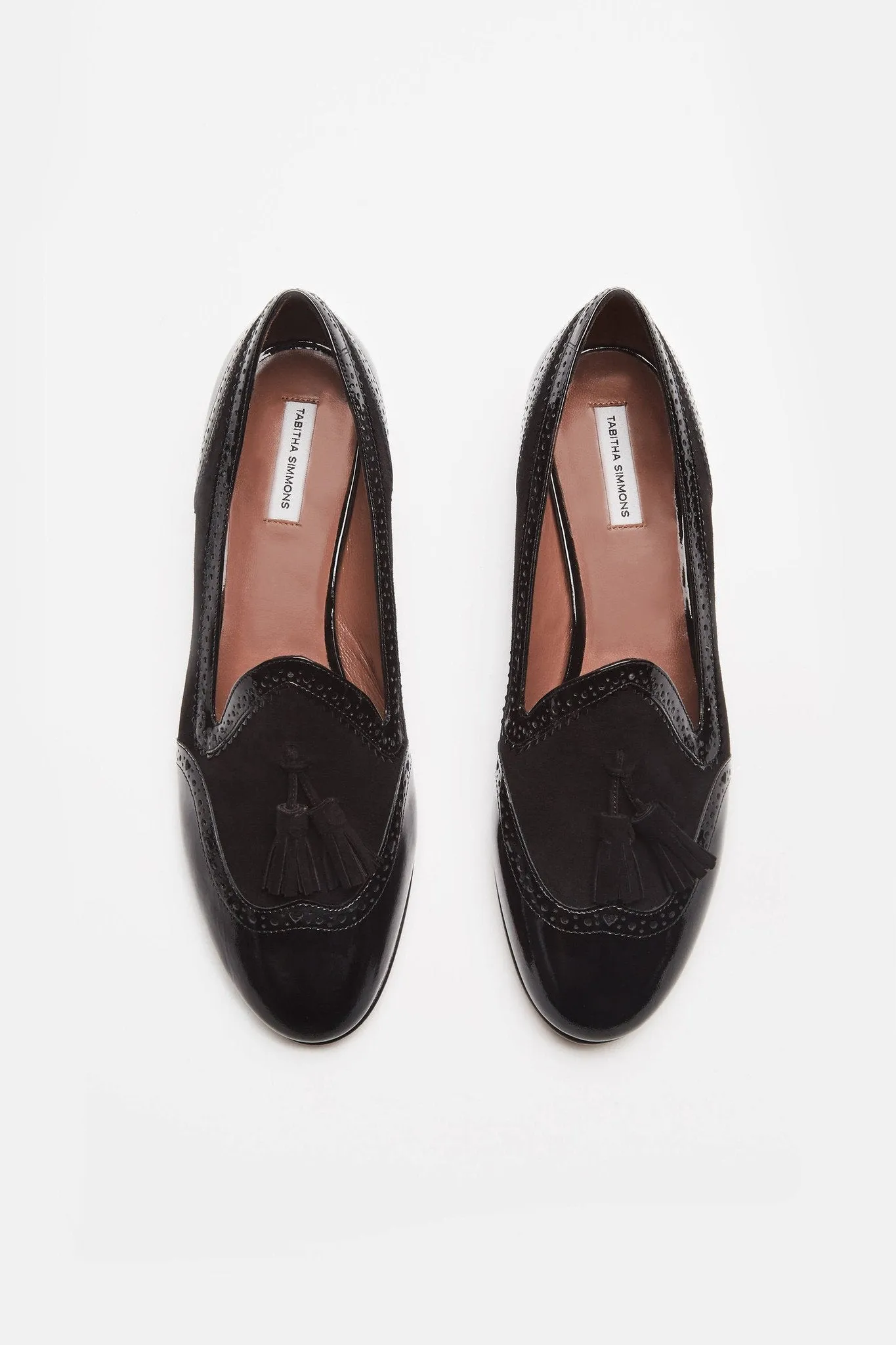 Billie - Black Patent/Black Kid Suede