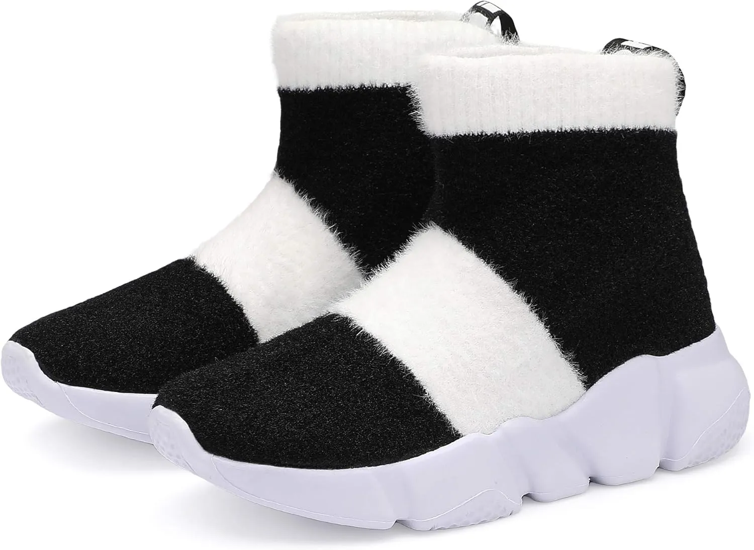 Casbeam Boys and Girls Breathable Lightweight Fashion Casual Sports Walking Shoes Running Sneakers High Top (Toddler/Little Kid Bib Kid)