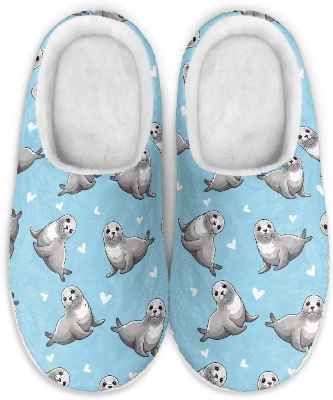 chaqlin House Slippers for Women Fuzzy Sandals Thick Sole Memory Foam Furry Lightweight Winter Outdoor Slip Resistant Causal Fuzzy Slipper Shoes
