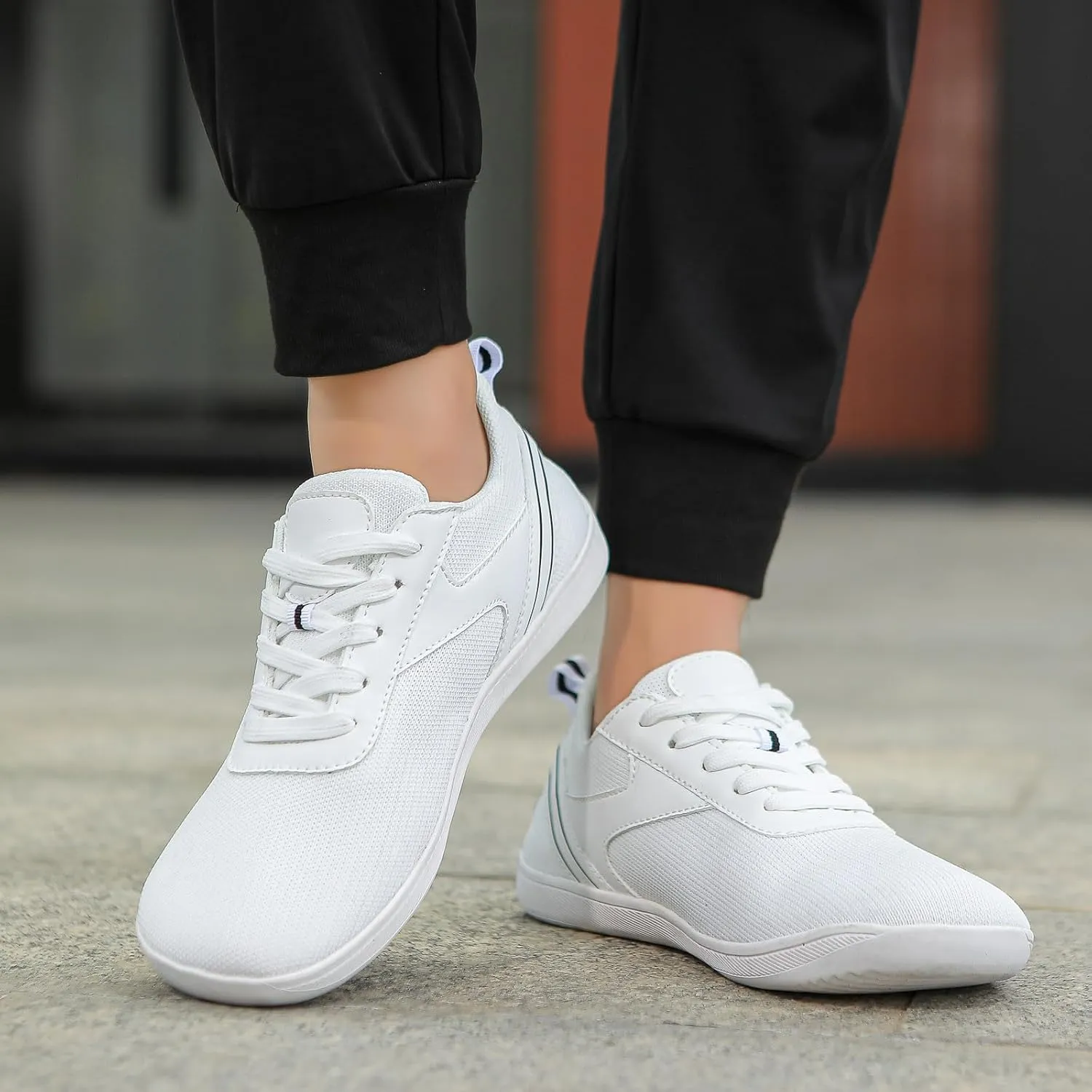 Couple Mesh Sports Casual Shoes Breathable Flat Bottom Lightweight Plus Size Comfortable Leather Men Shoes Casual Shoes for M