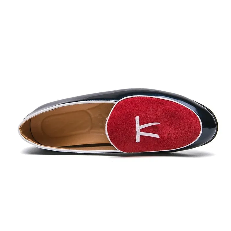 DARIO LOMBARDI LEATHER LOAFERS