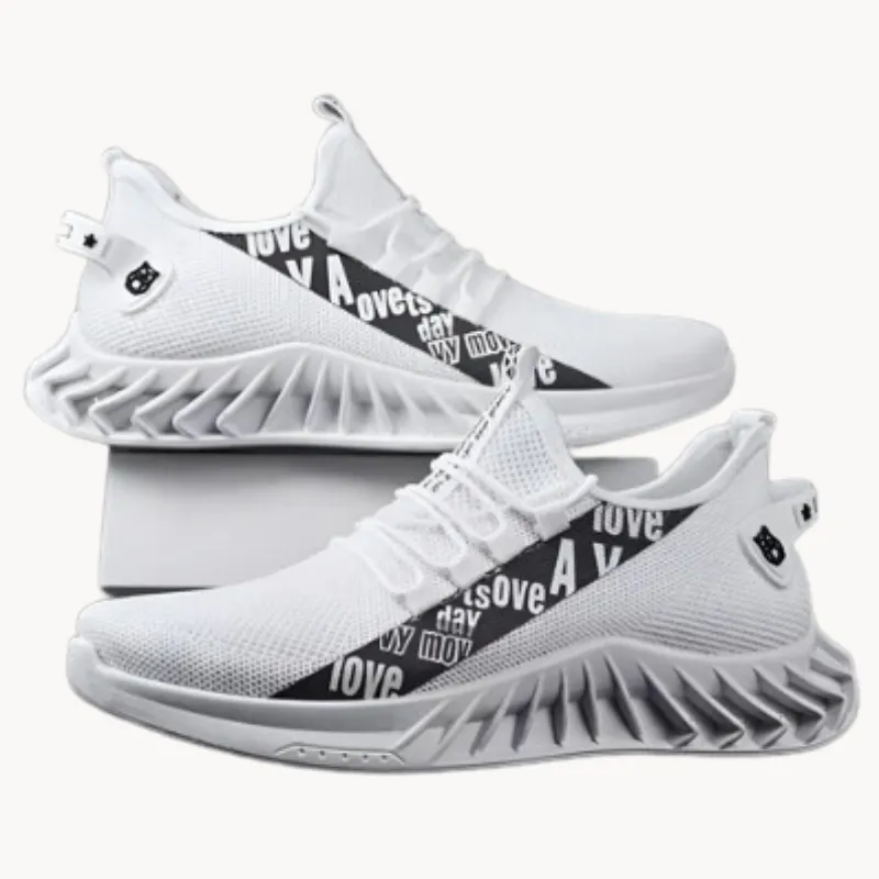 Dawson - Men’s Athletic Sneakers - Breathable Mesh - Lace-Up - Lightweight Casual Sportswear