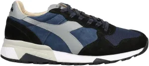 Diadora Mens Trident 90 Suede Sw Lace Up Sneakers Shoes Casual - Blue
