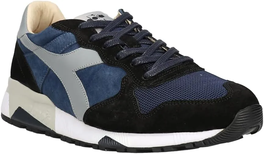 Diadora Mens Trident 90 Suede Sw Lace Up Sneakers Shoes Casual - Blue