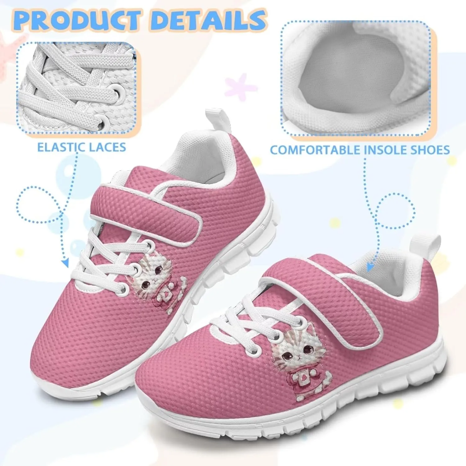 Forchrinse Tie Dye Sea Turtle Print Kids Hook&Loop Sneakers Boys Girls 3D Animal Print Tennis Running Sneakers Lightweight Fashion Sneakers for Toddlers