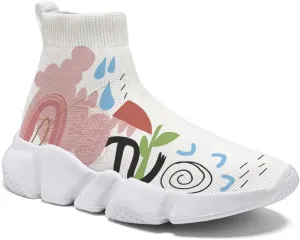 Hetios Women’s Sock Shoes Lightweight Jogging Walking Shoes for Women Sneakers