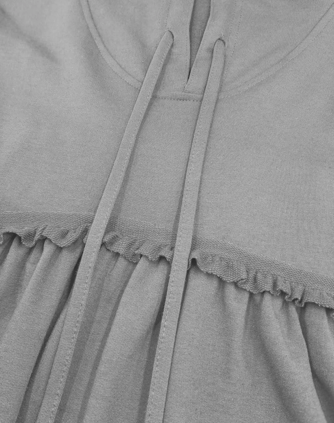 Limerose Womens Tunic Top Casual Long Sleeves Peplum Babydoll Ruffle Knit Hoodies Pullover