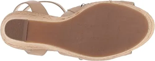 Marc Fisher Women's HATA Sandals, Beige, 9.5 M US