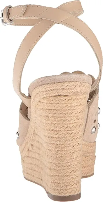 Marc Fisher Women's HATA Sandals, Beige, 9.5 M US