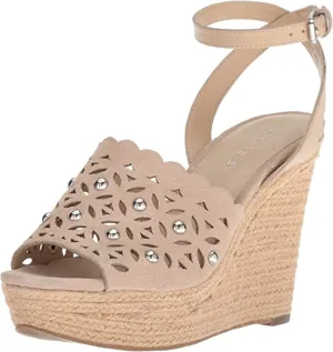 Marc Fisher Women's HATA Sandals, Beige, 9.5 M US