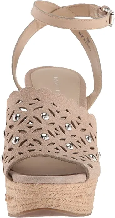 Marc Fisher Women's HATA Sandals, Beige, 9.5 M US