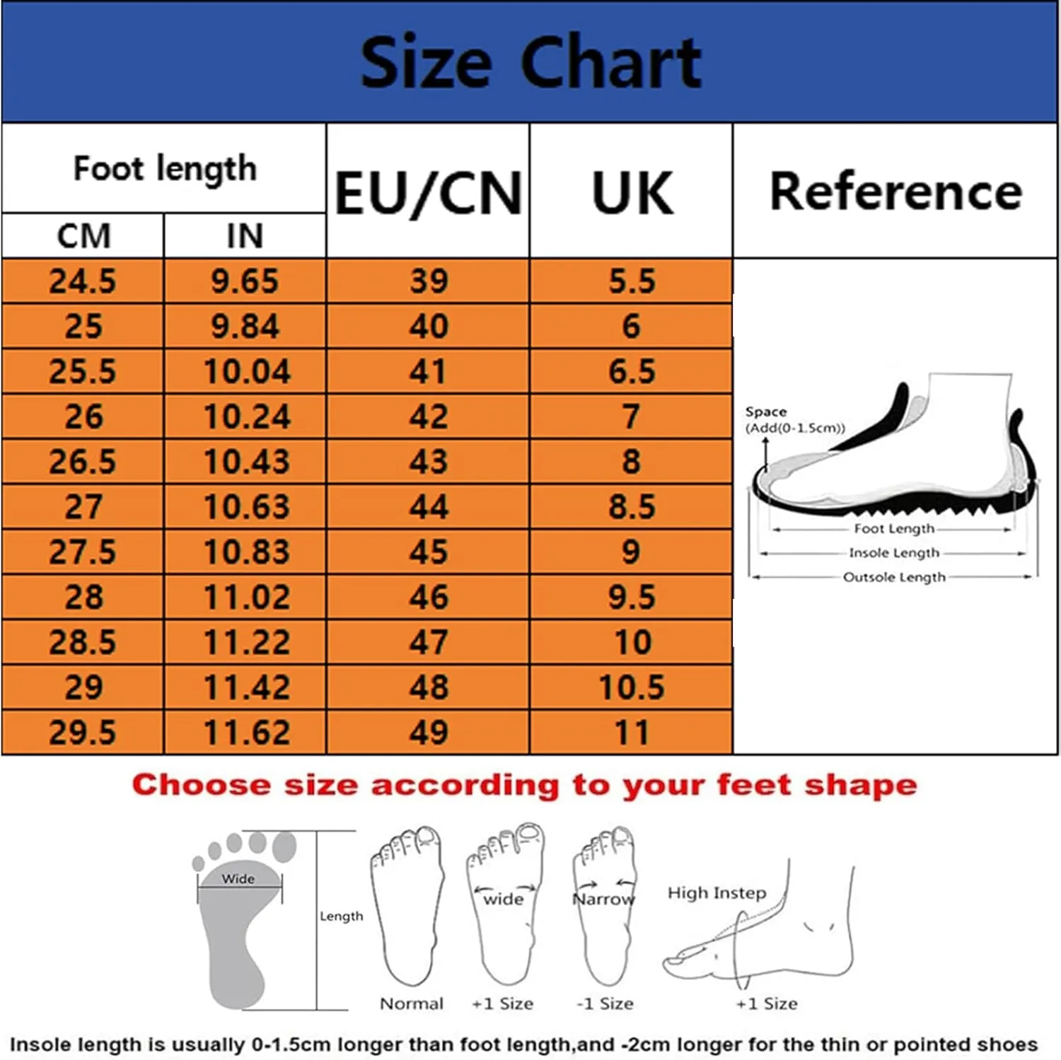 Men's Walking Slip On Shoes,Lightweight Waterproof Hiking Trekking Sneakers,Outdoor Non Slip Orthopedic Trainers,Extra Wide Lightweight Sports Shoes (Yellow 44EU)