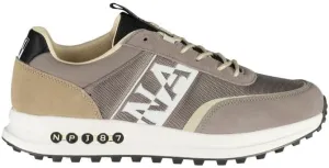 Napapijri Men's Grey Sneakers - Sports Shoes - Casual