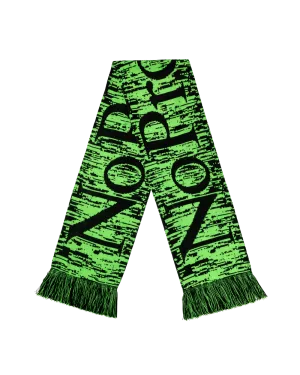 No Problemo Glitch Scarf Green