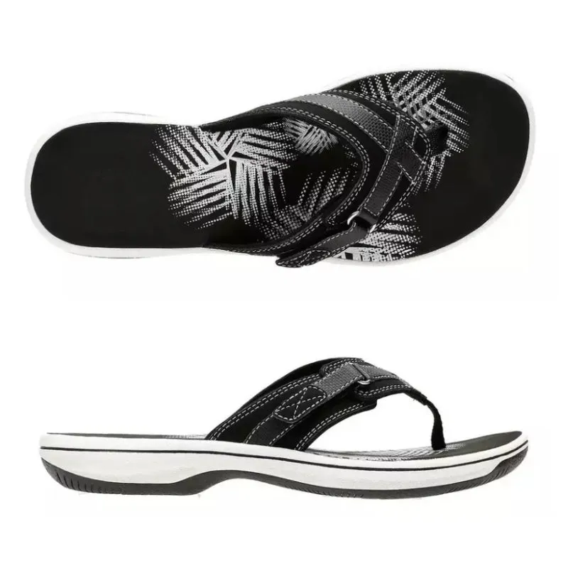 OCW Orthopedic Sandals For Women Breathable Buckle Arch Support Flip-flops Colorful Summer