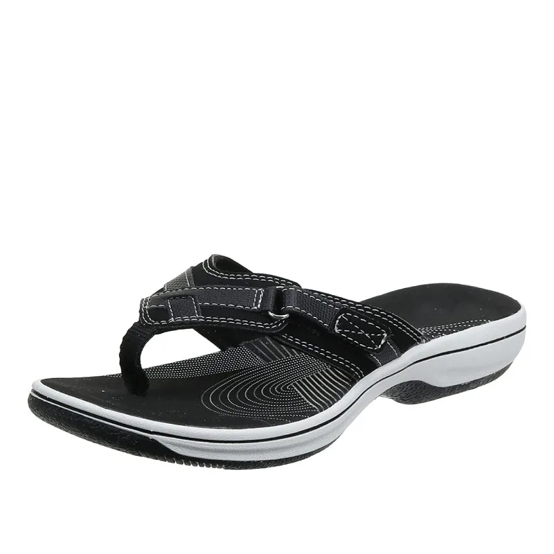 OCW Orthopedic Sandals For Women Breathable Buckle Arch Support Flip-flops Colorful Summer