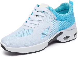 Padgene Womens Sneakers Air Cushion Running Shoes Lightweight Tennis Walking Shoes Mesh Breathable Gym Work Fashion Sneakers Athletic Comfortable Casual