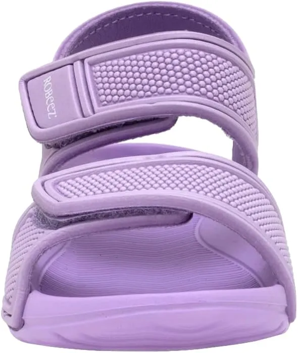Robeez First Kicks Baby Girl and Unisex Sandals for Infant/Toddlers - 0-24 Months