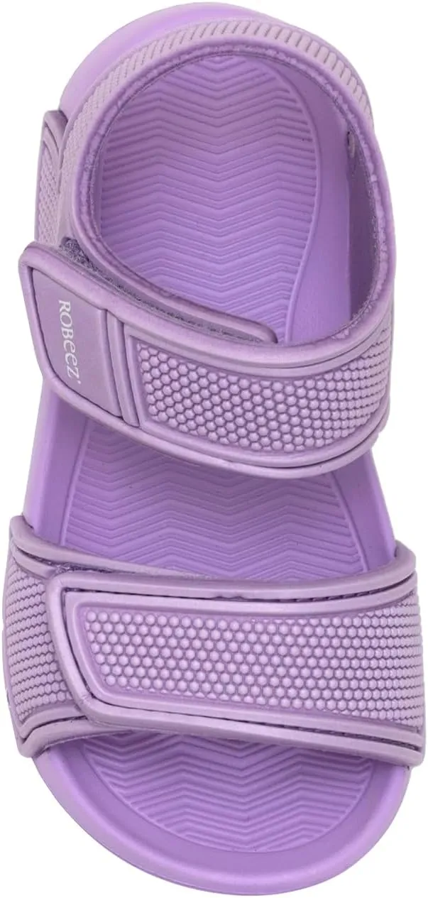 Robeez First Kicks Baby Girl and Unisex Sandals for Infant/Toddlers - 0-24 Months