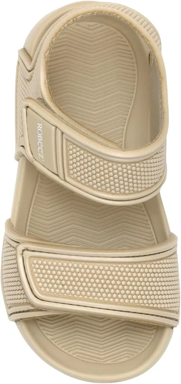 Robeez First Kicks Baby Girl and Unisex Sandals for Infant/Toddlers - 0-24 Months