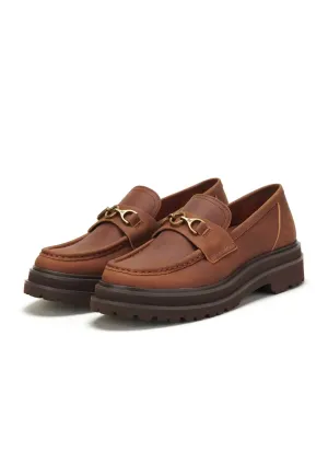 rollie - loafer step - dark coffee