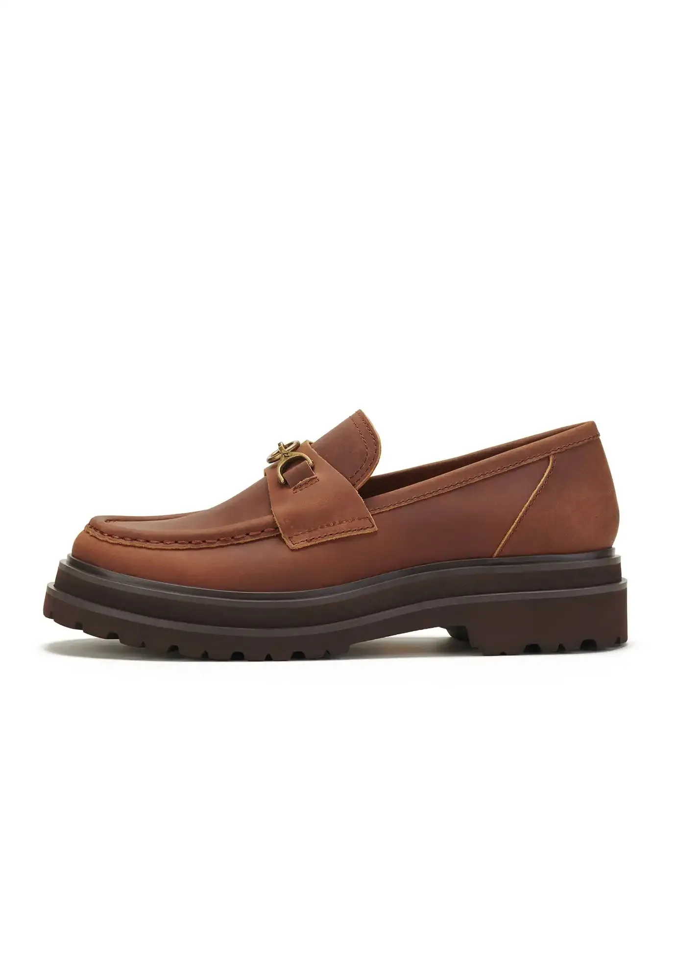 rollie - loafer step - dark coffee