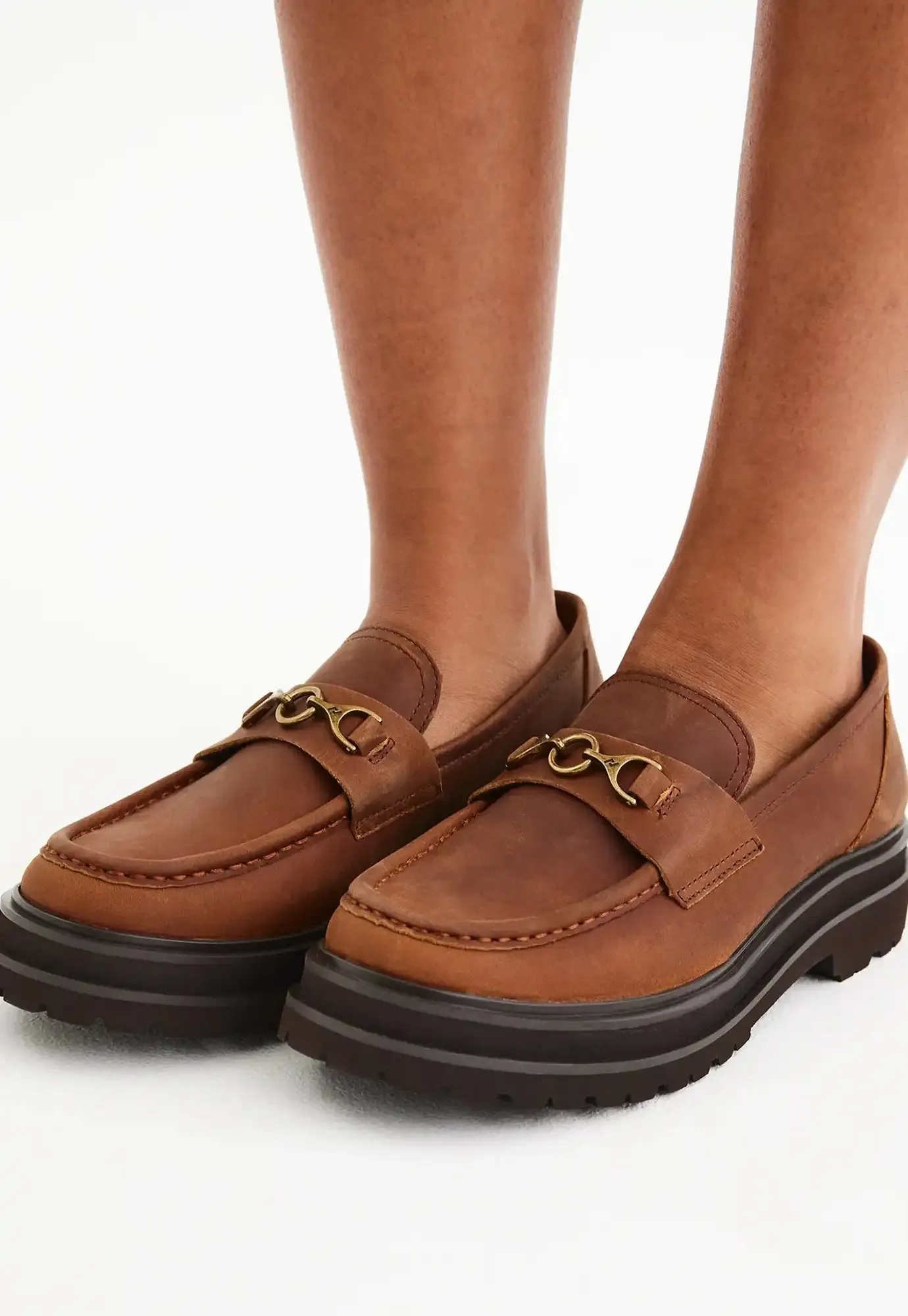 rollie - loafer step - dark coffee