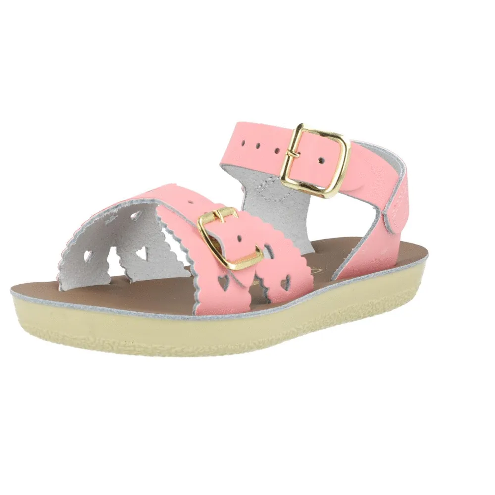 Salt-Water Sun-San Sweetheart Pale Pink Sandals