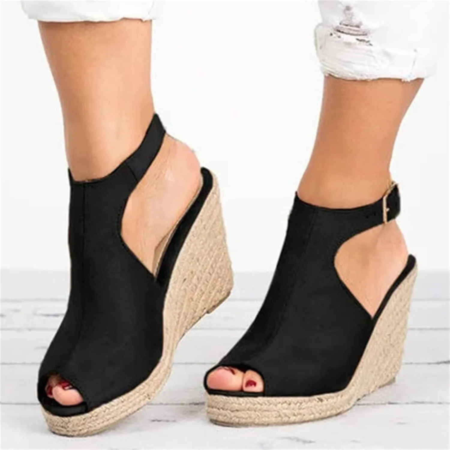Sandals For Women Dressy Summer,Womens Chunky Heel Party Ankle Strap High Heel Sandal Casual Open Toe Strappy Sandal