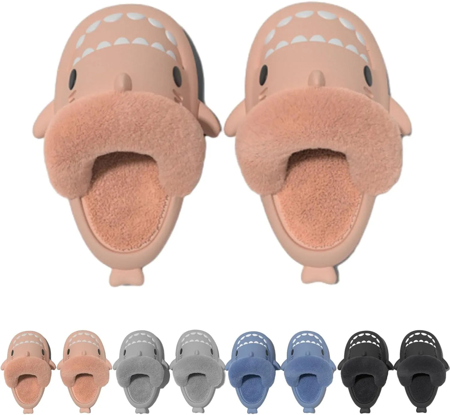 Sharklas Polares, Sharklas De Invierno Shark Slides, Anti-Slip Shark Cloud Slippers, Shark Sandals For Women Men