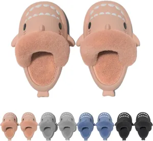 Sharklas Polares, Sharklas De Invierno Shark Slides, Anti-Slip Shark Cloud Slippers, Shark Sandals For Women Men