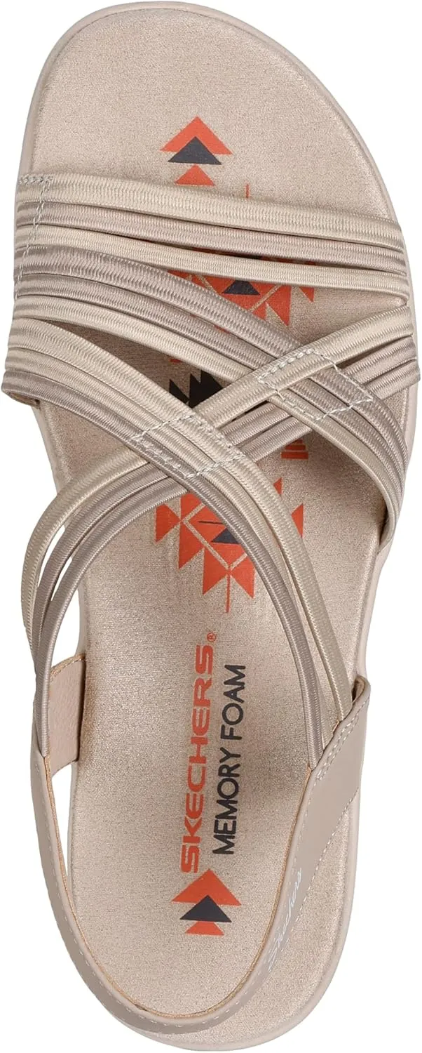 Skechers Women's, Reggae Slim - Simply Stretch Sandal