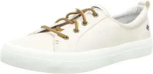 Sperry Womens Crest Vibe Casual and Fashion Sneakers Beige 9.5 Medium (B,M)