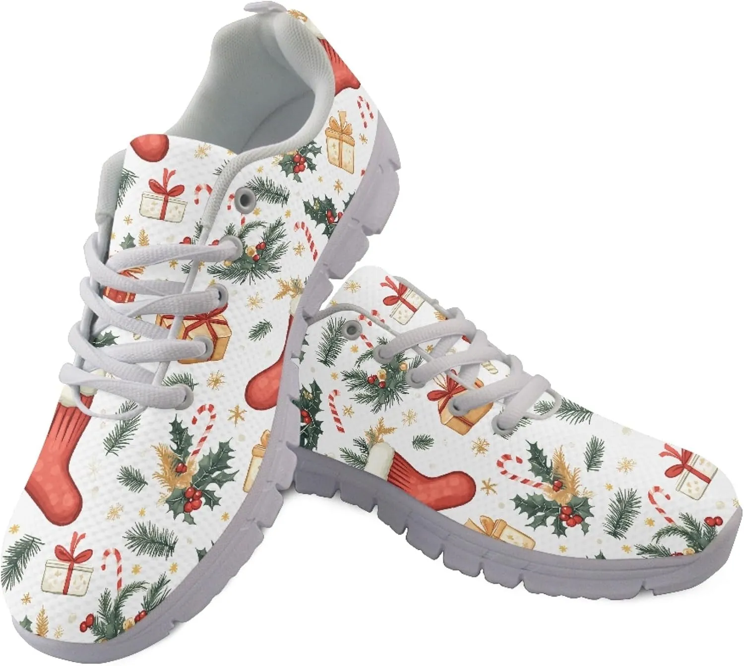 Sports Tennis Shoes for Women Running Causal Shoe Teens Girls Outdoor Travel Sneakers Walking Low Heel Lace up Breathable Lightweight