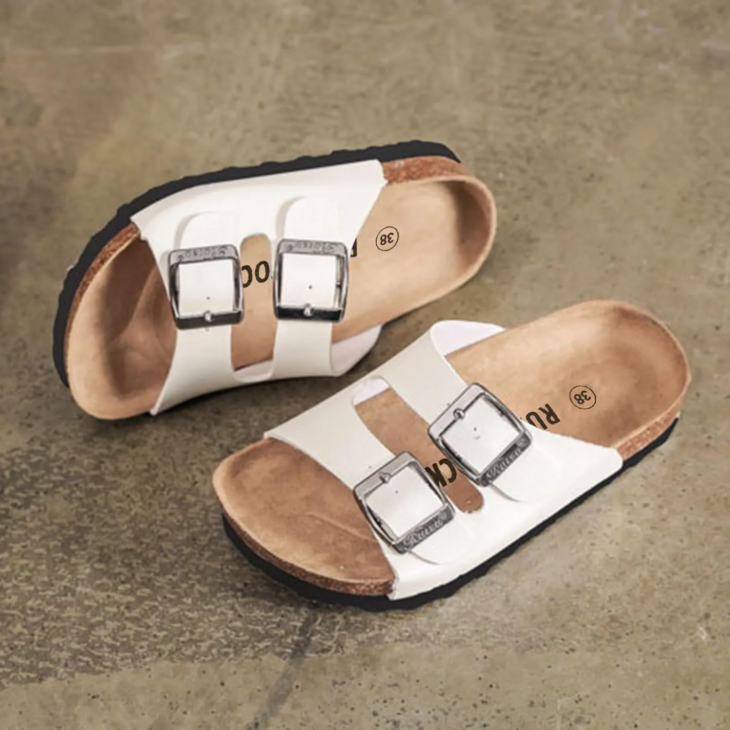 Spring and Summer Children's Boys and Girls Cork Sandal Slippers Slippers Flip Flops Flip Flops Bunny for Girls