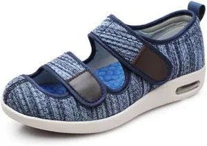 Summer Men's Adjustable Shoes Arthritis Edema Treatment Diabetic Shoes, Lightweight Casual Sneakers, Machine Washable Lightweight Forindoor, Outdoor, Assisted Living