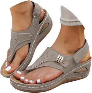 Summer Sandals for Women 2025 Trendy Comfortable Walking Cute Sandals Casual Beach Vacation Shoes for Women