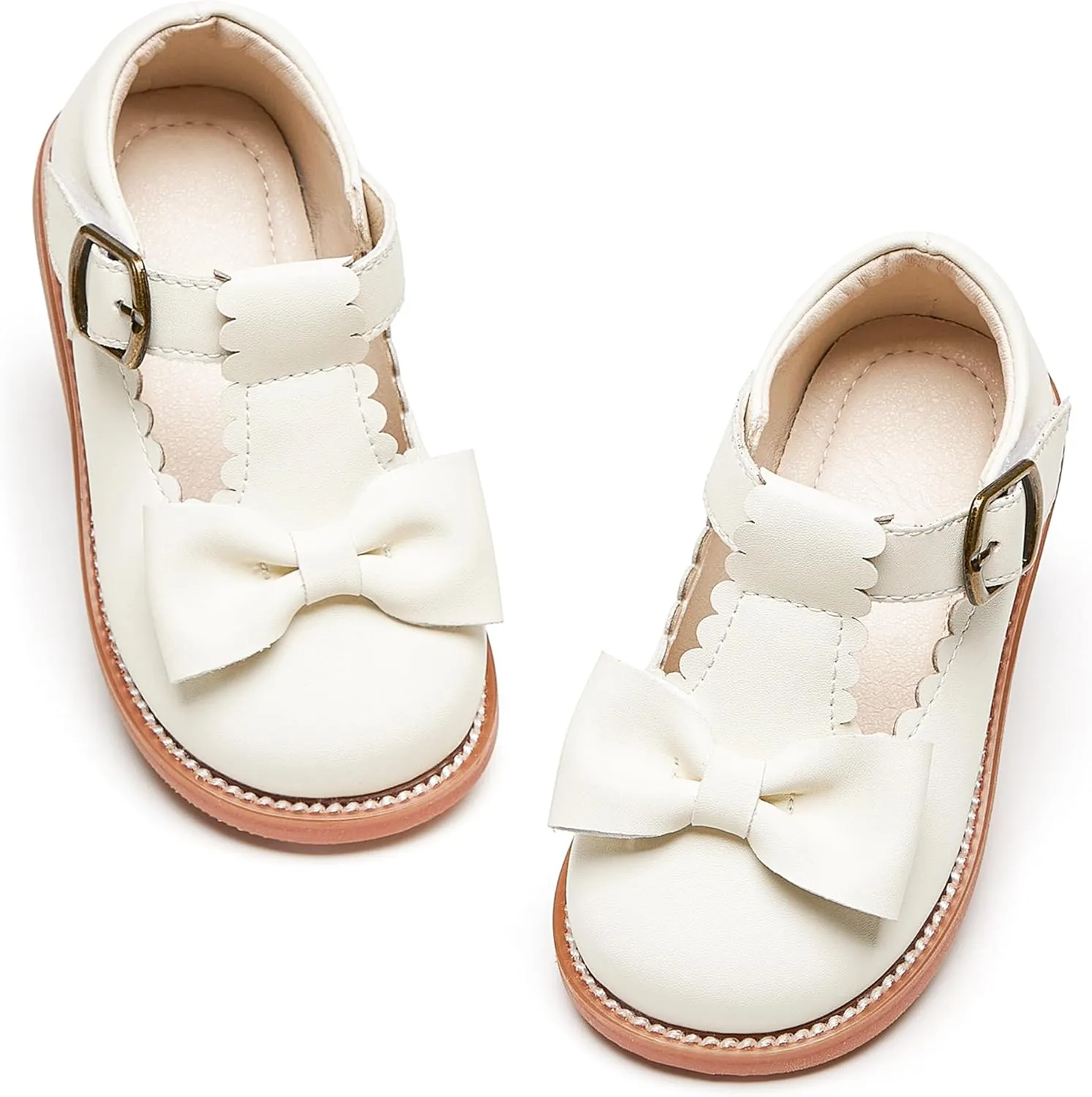 Toddler Girl Mary Jane Dress Oxford Shoes-Little Girl School Uniform Shoes for Wedding Party
