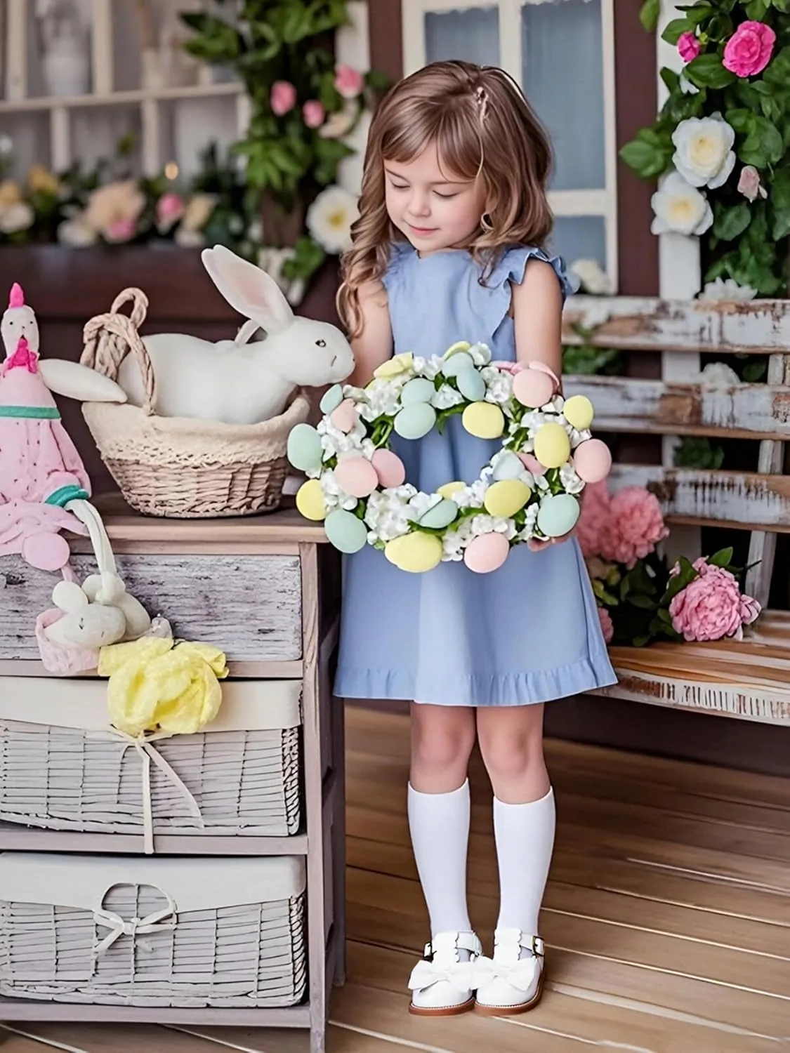 Toddler Girl Mary Jane Dress Oxford Shoes-Little Girl School Uniform Shoes for Wedding Party