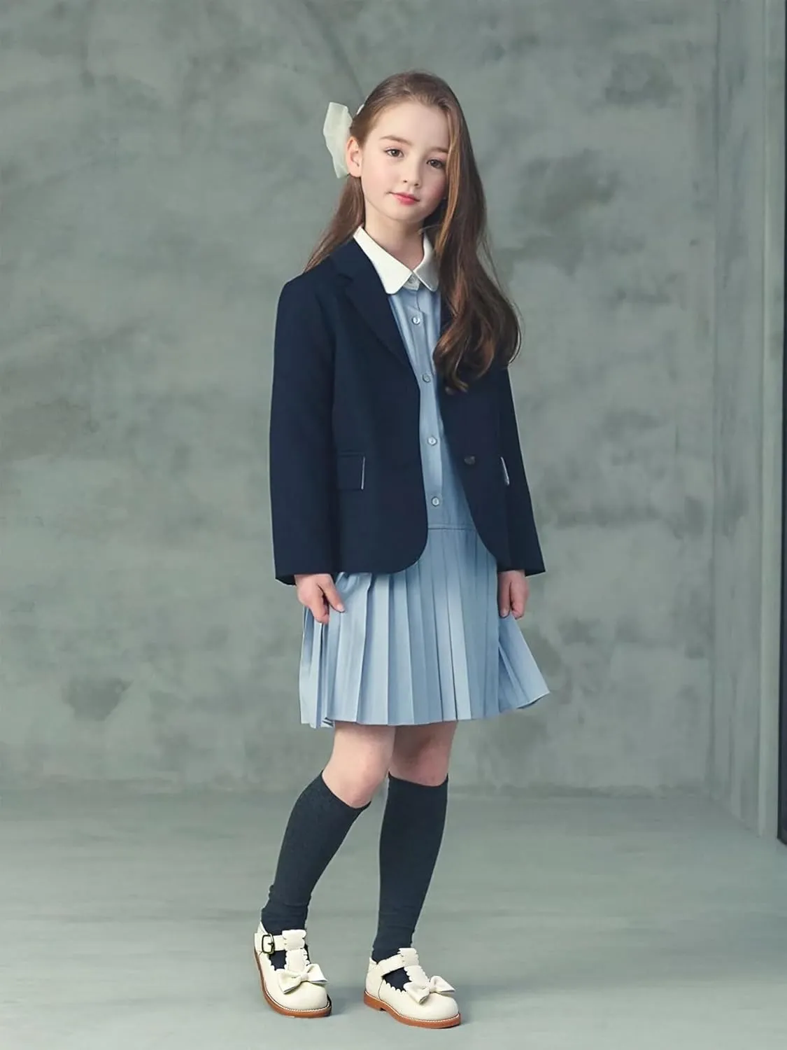 Toddler Girl Mary Jane Dress Oxford Shoes-Little Girl School Uniform Shoes for Wedding Party