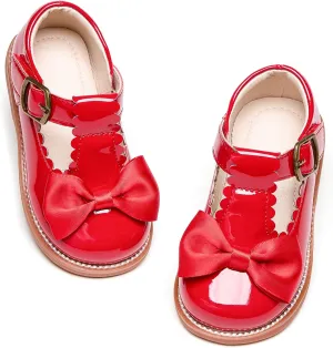 Toddler Girl Mary Jane Dress Oxford Shoes-Little Girl School Uniform Shoes for Wedding Party