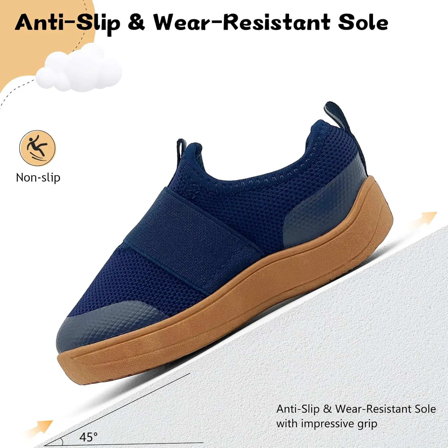Toddler Shoes for Girls Boys Low Top Slip On Kids Casual Sneakers Comfor Lightweight Running Tennis Sports Shoes