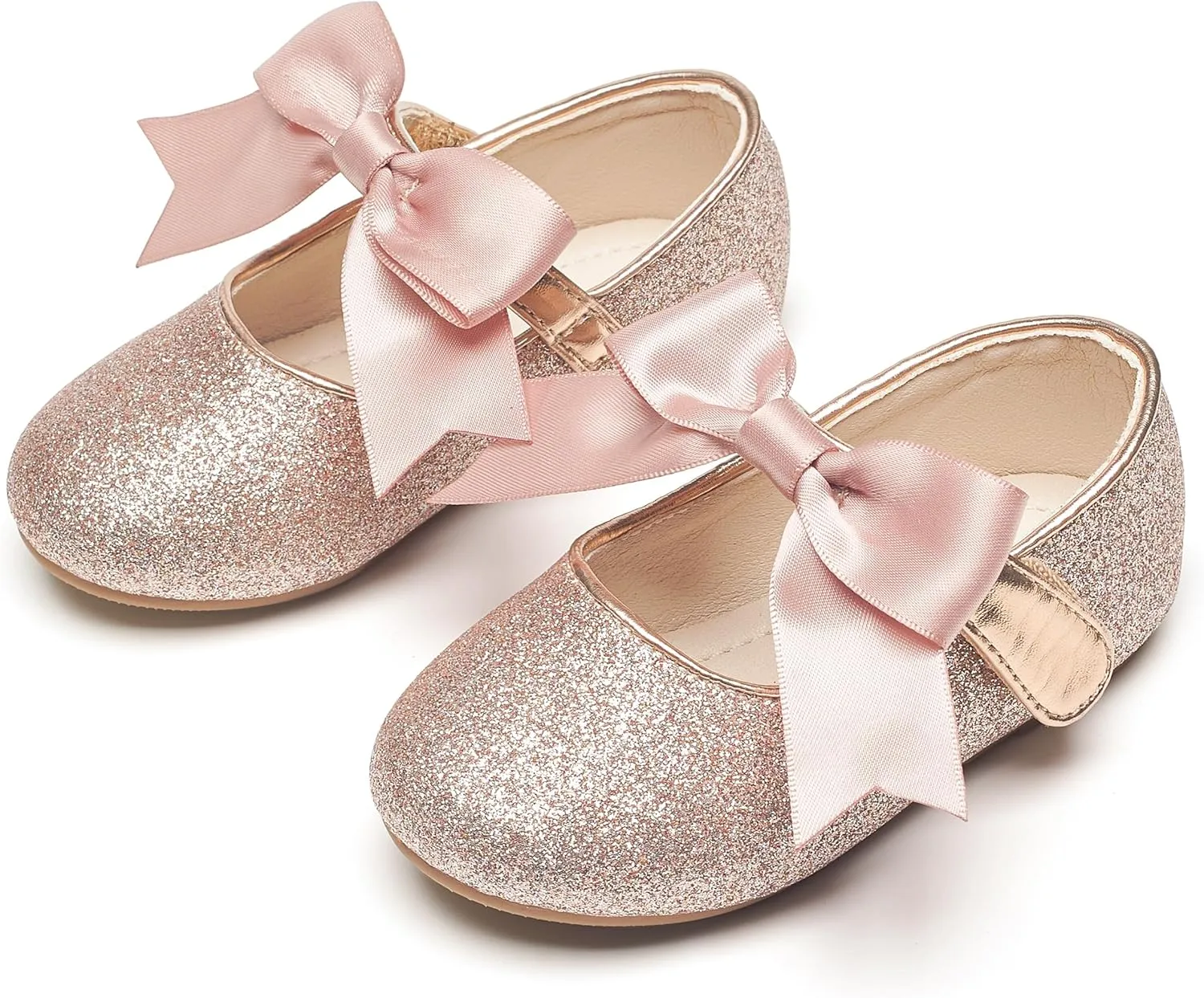 Tollder Girl Dress Shoes - Little Girl Ballet Flats for Wedding Party