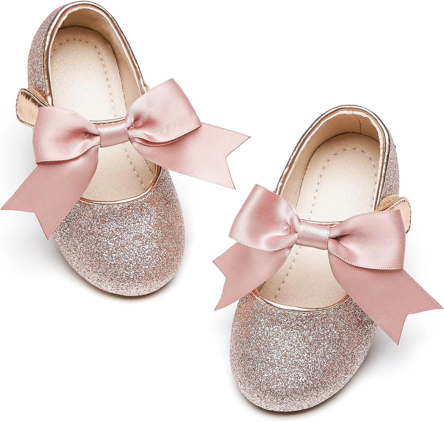 Tollder Girl Dress Shoes - Little Girl Ballet Flats for Wedding Party