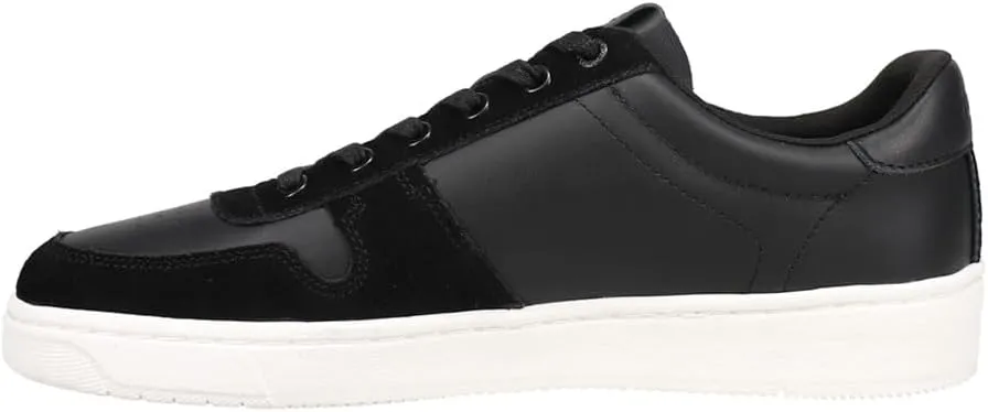 TOMS Mens Trvl Lite Court Lace Up Sneakers Shoes Casual - Black