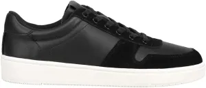 TOMS Mens Trvl Lite Court Lace Up Sneakers Shoes Casual - Black