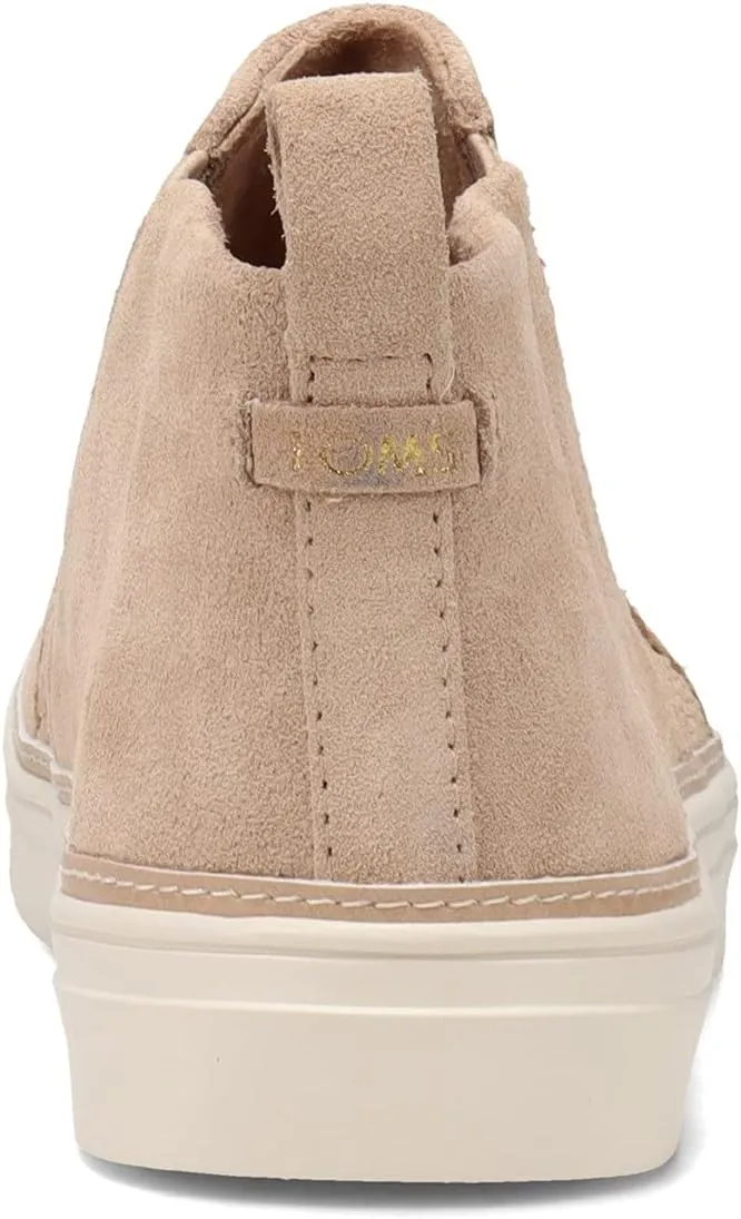 TOMS Womens Bryce High Sneakers Shoes Casual - Beige