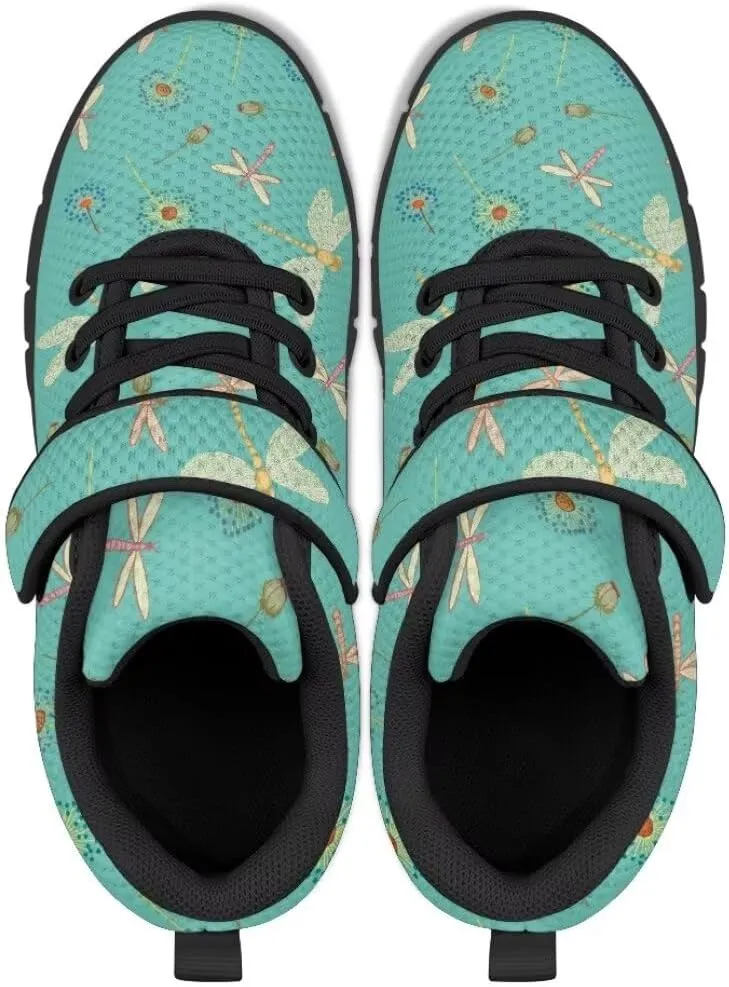 Unisex-Child Sneakers Hook and Loop Hiking Running Shoes with One Strap Toddler Lightweight Running Sneakers